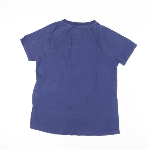 Superdry Unisex Blue T-Shirt, Size 8, Casual, Sports Style
