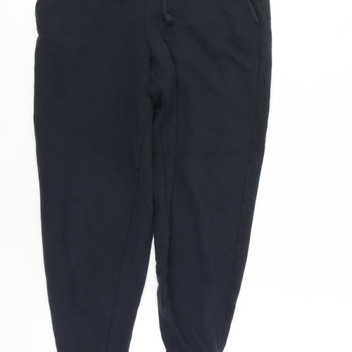 Marks and Spencer Women's Black Jogger Trousers Size 8