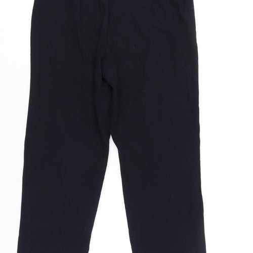 Marks and Spencer Women's Navy Cropped Trousers, Size 12