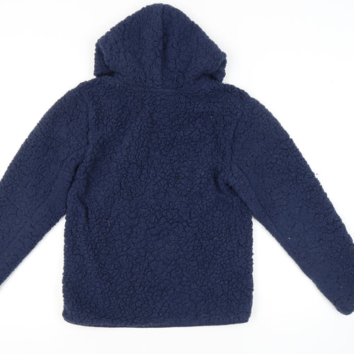 Converse Boys Blue Fleece Full Zip Hoodie XL