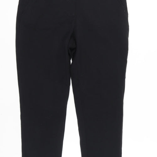 Marks and Spencer Women's Black Ankle Trousers Size 10