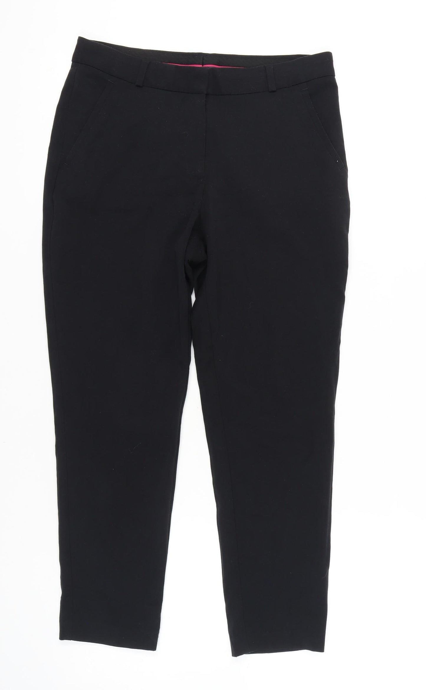 Marks and Spencer Women's Black Ankle Trousers Size 10