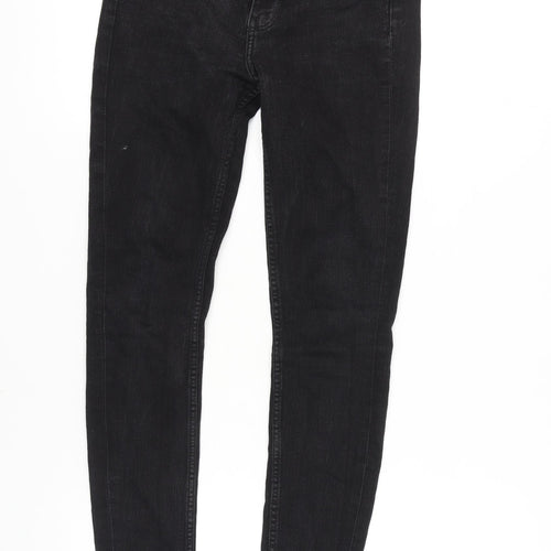 ADPT Women's Skinny Black Jeans M Size with Pockets