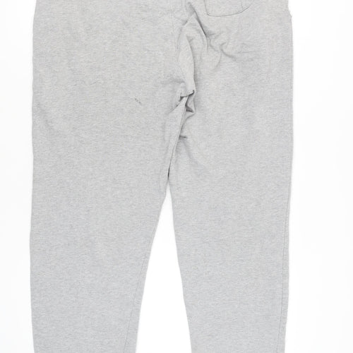 Cotton Traders Men's Grey 2XL Sweatpants Elastic Waist
