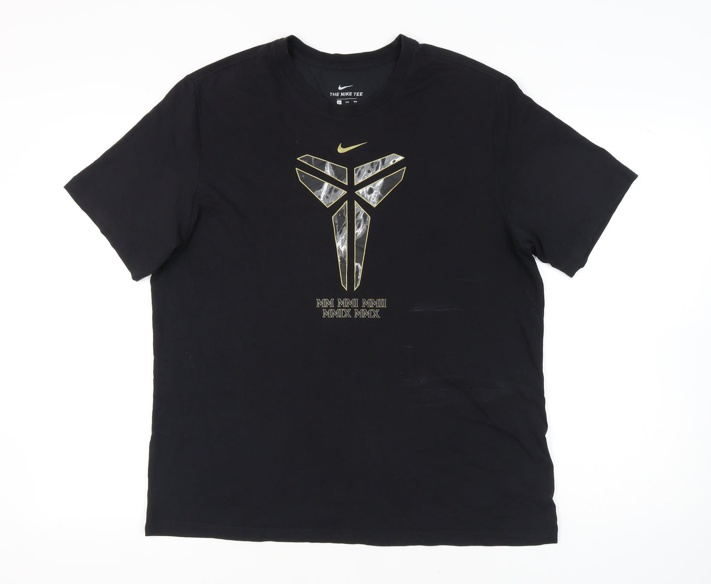 Nike Men's Black 3XL Graphic Print T-Shirt