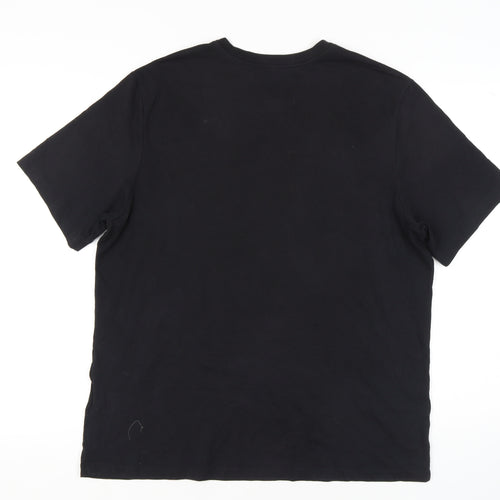 Nike Men's Black 3XL Graphic Print T-Shirt