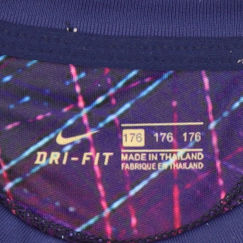 Nike Men's Multicoloured Football Jersey Size 176