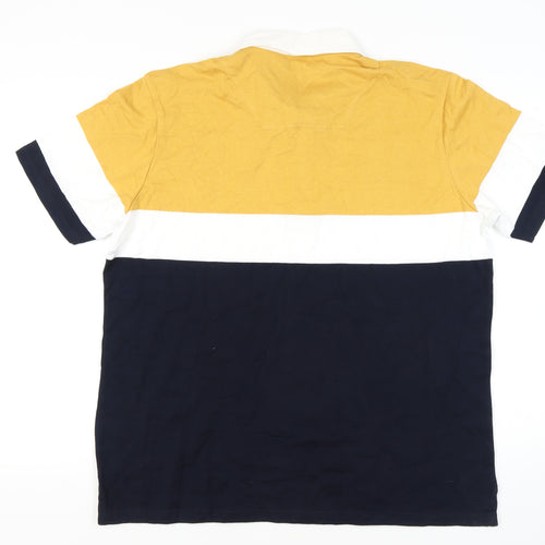 Marks and Spencer Men's Colourblock Polo 2XL