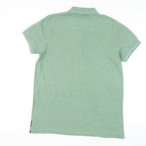 French Connection Men's Green 2XL Polo Shirt