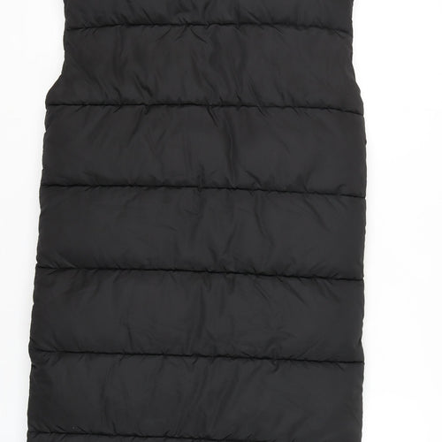 Missguided Black Puffer Jacket Women Size 8