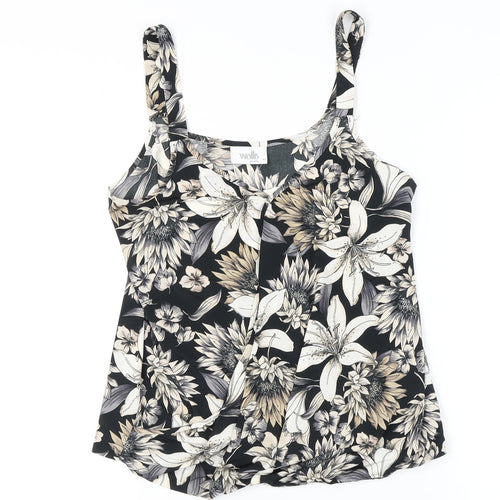 Wallis Women's Floral Camisole Tank, Multicoloured, Size 12