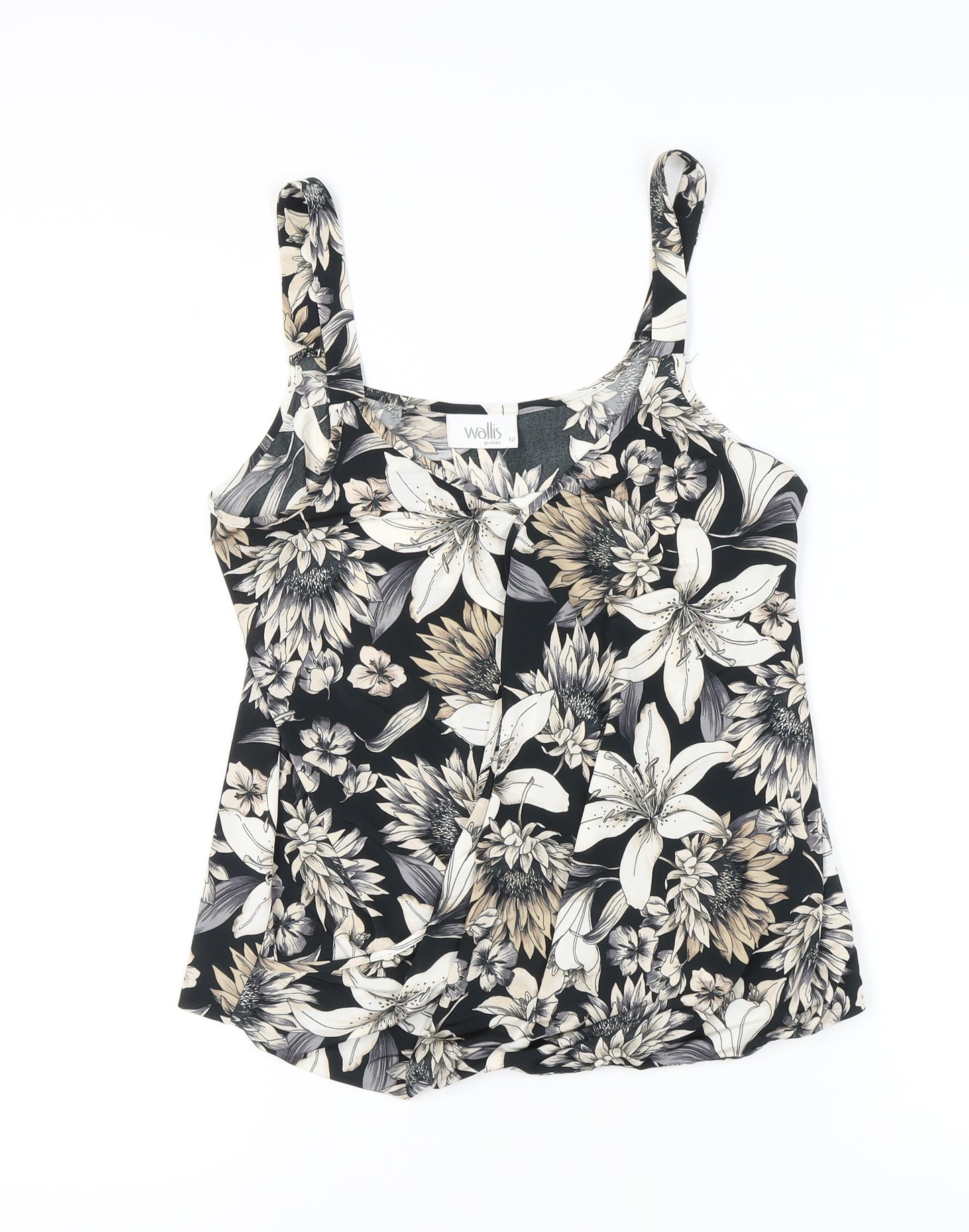 Wallis Women's Floral Camisole Tank, Multicoloured, Size 12