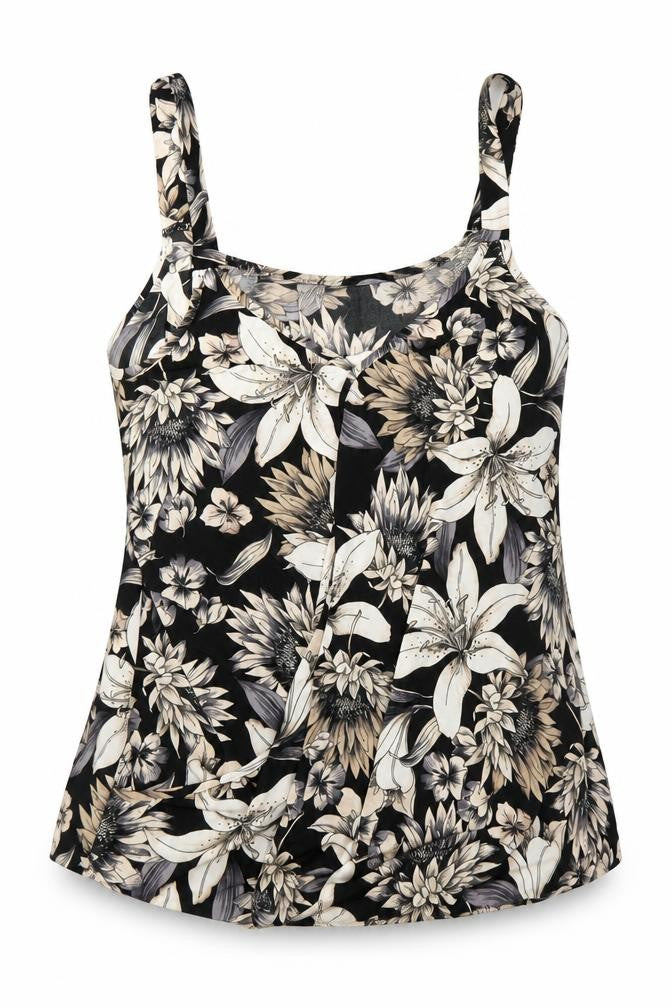 Front view of Wallis Women's Floral Camisole Tank, Multicoloured, size 12