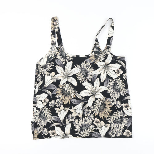 Wallis Women's Floral Camisole Tank, Multicoloured, Size 12