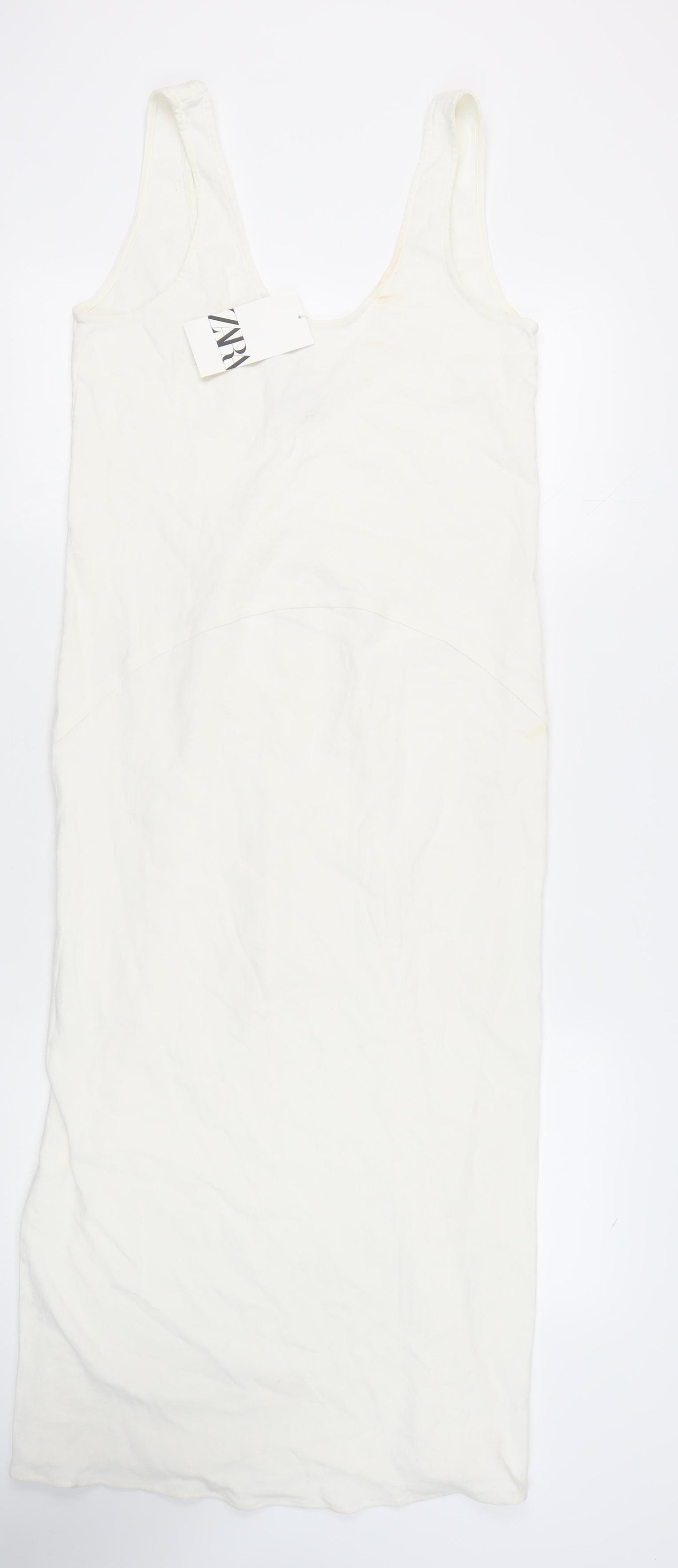 Zara Ivory Women’s Sleeveless Tank Dress - Size S