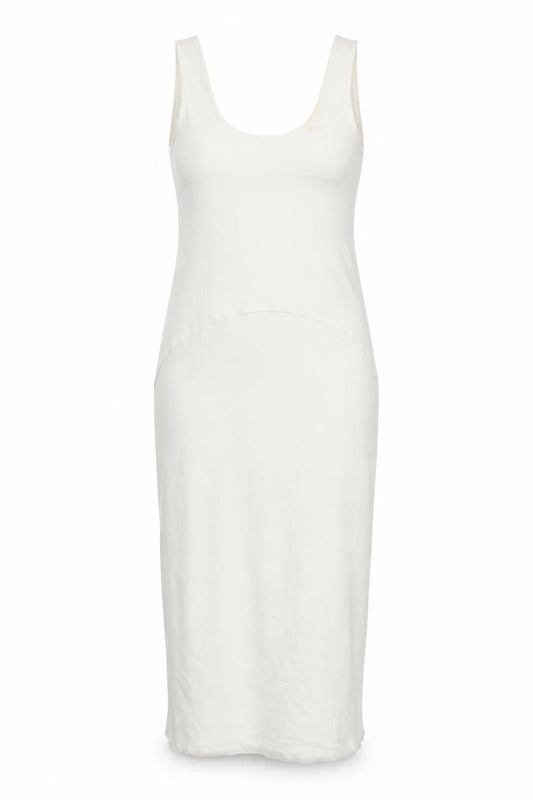 Front view of Zara Ivory Women’s Sleeveless Tank Dress -, size S