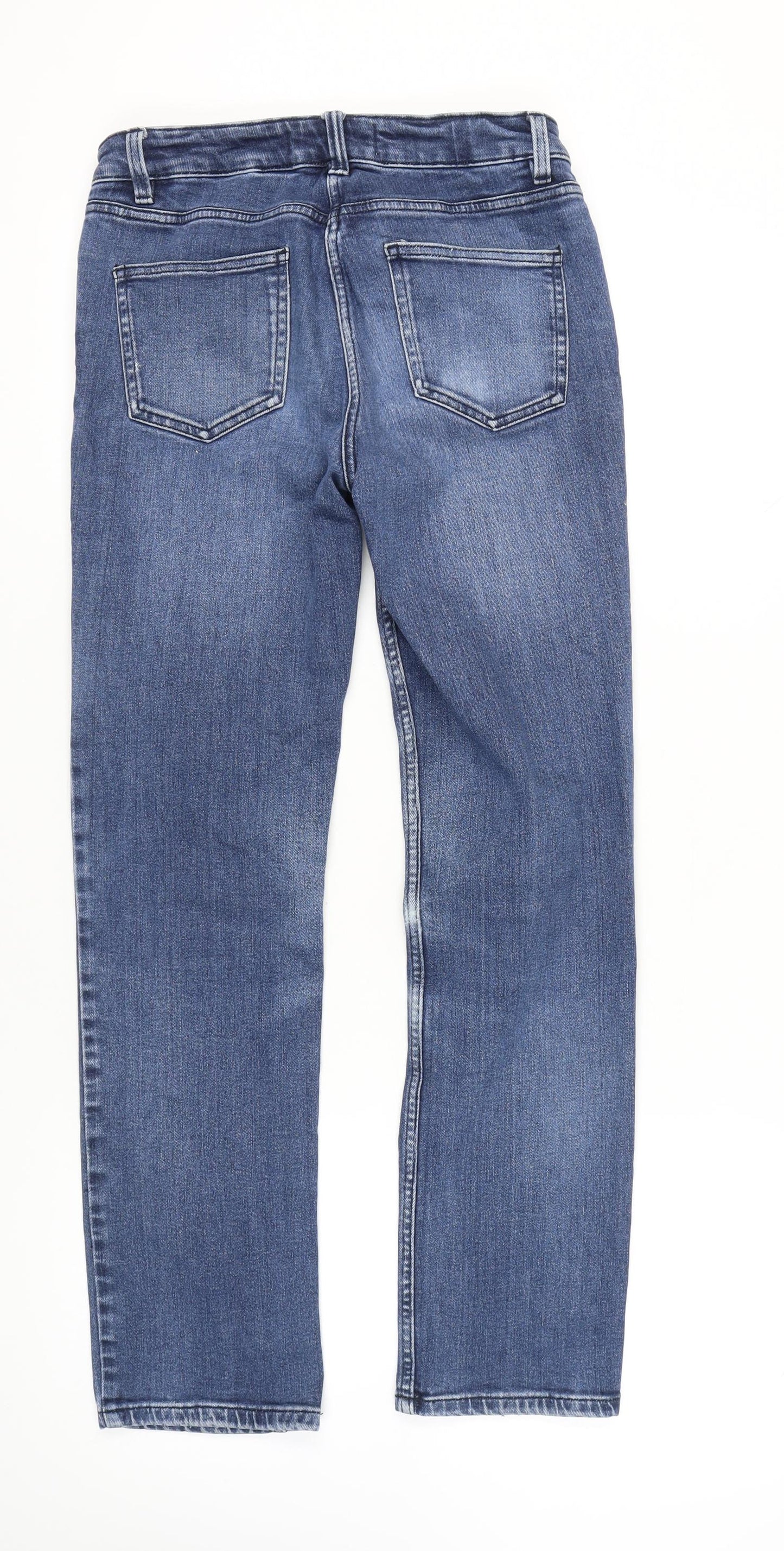 Next Women's Blue Slim Jeans Size 10 Mid Rise