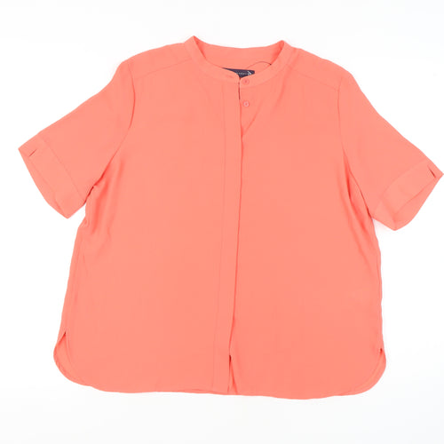 Marks and Spencer Women's Pink Blouse, Size 14, Casual