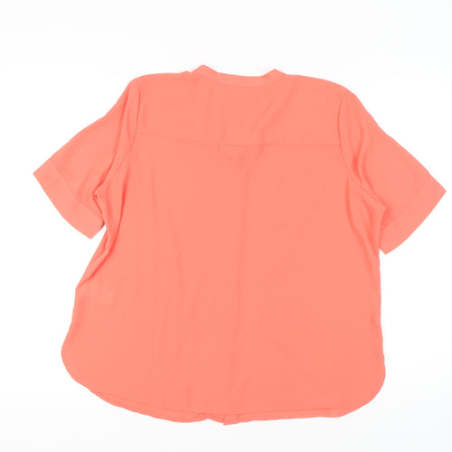 Marks and Spencer Women's Pink Blouse, Size 14, Casual
