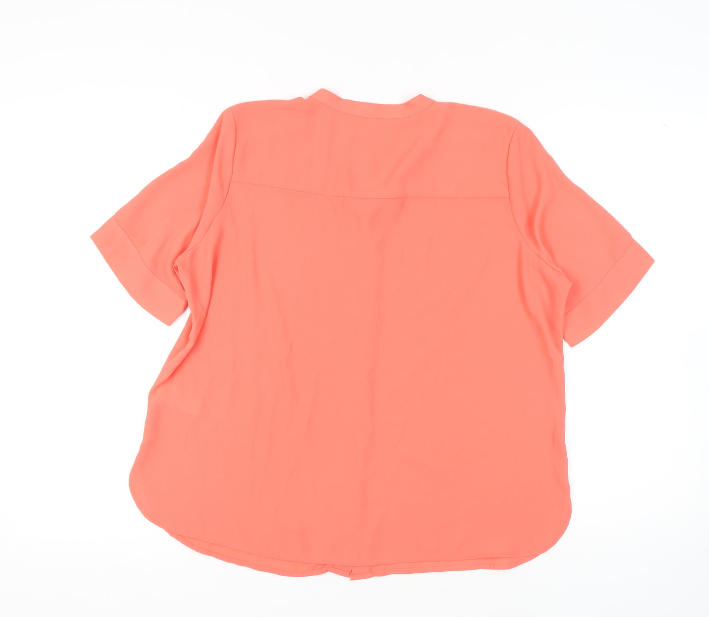 Marks and Spencer Women's Pink Blouse, Size 14, Casual