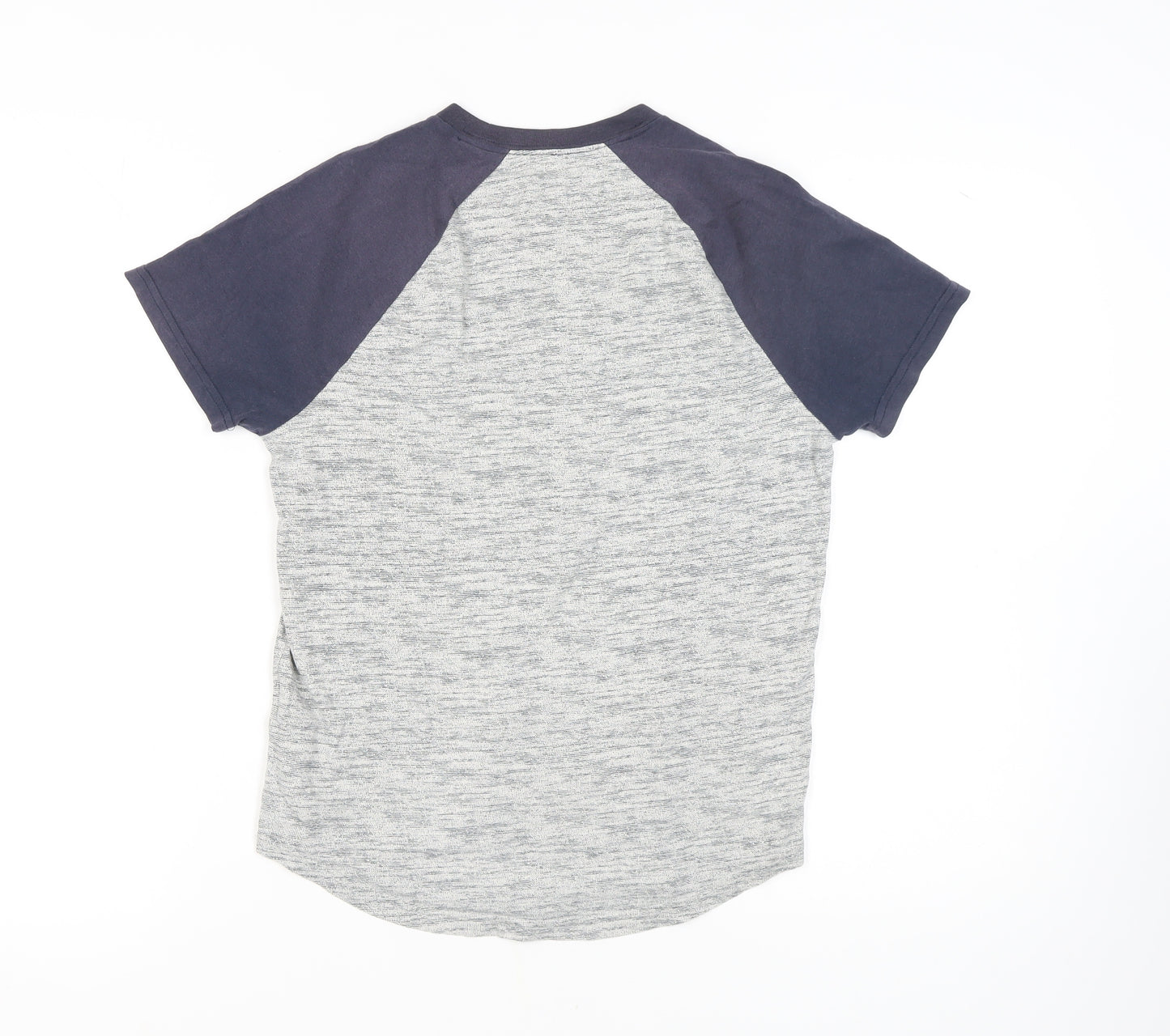 Hollister Men's Grey XS Colourblock T-Shirt