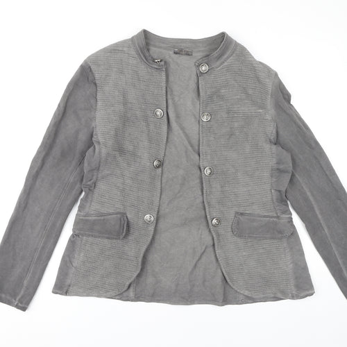Suzy D Women's Grey Basic Jacket M