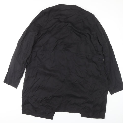 River Island Women's Black Zip Jacket Size 12