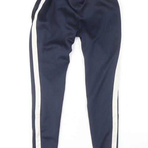 Gym King Boys Blue Jogger Trousers S Elastic Waist Casual