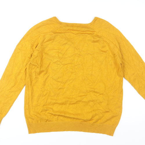 Sfera Women's Yellow Pullover Jumper XL