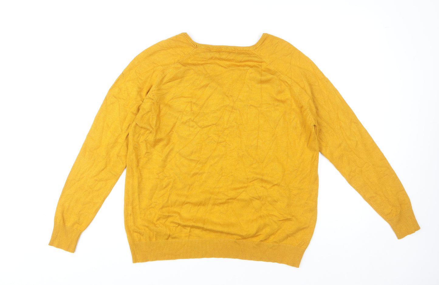Sfera Women's Yellow Pullover Jumper XL