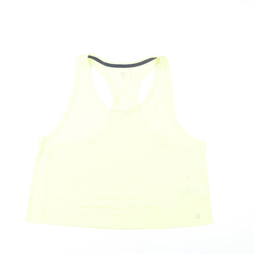 Marks and Spencer Women’s Yellow Tank Top Size 14
