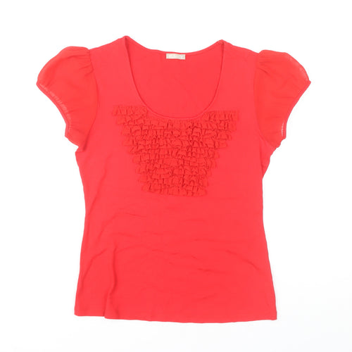Planet Red XS Women's Puff Sleeve T-Shirt