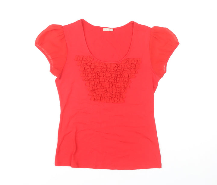 Planet Red XS Women's Puff Sleeve T-Shirt