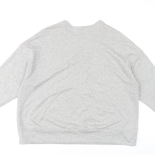 Alexara Women’s Grey Pullover Sweatshirt M