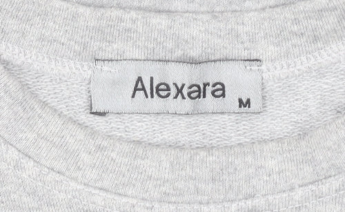 Alexara Women’s Grey Pullover Sweatshirt M