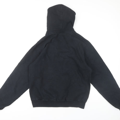 Champion Unisex Black Pullover Hoodie Small