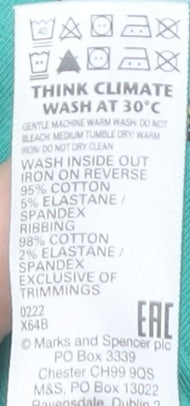 Marks and Spencer Boys Green Cartoon Lounge Pants 4-5 Years