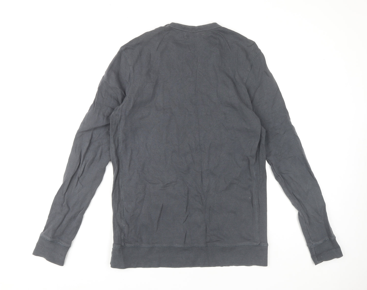 River Island Men's Grey Pullover Sweatshirt M