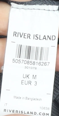 River Island Men's Grey Pullover Sweatshirt M