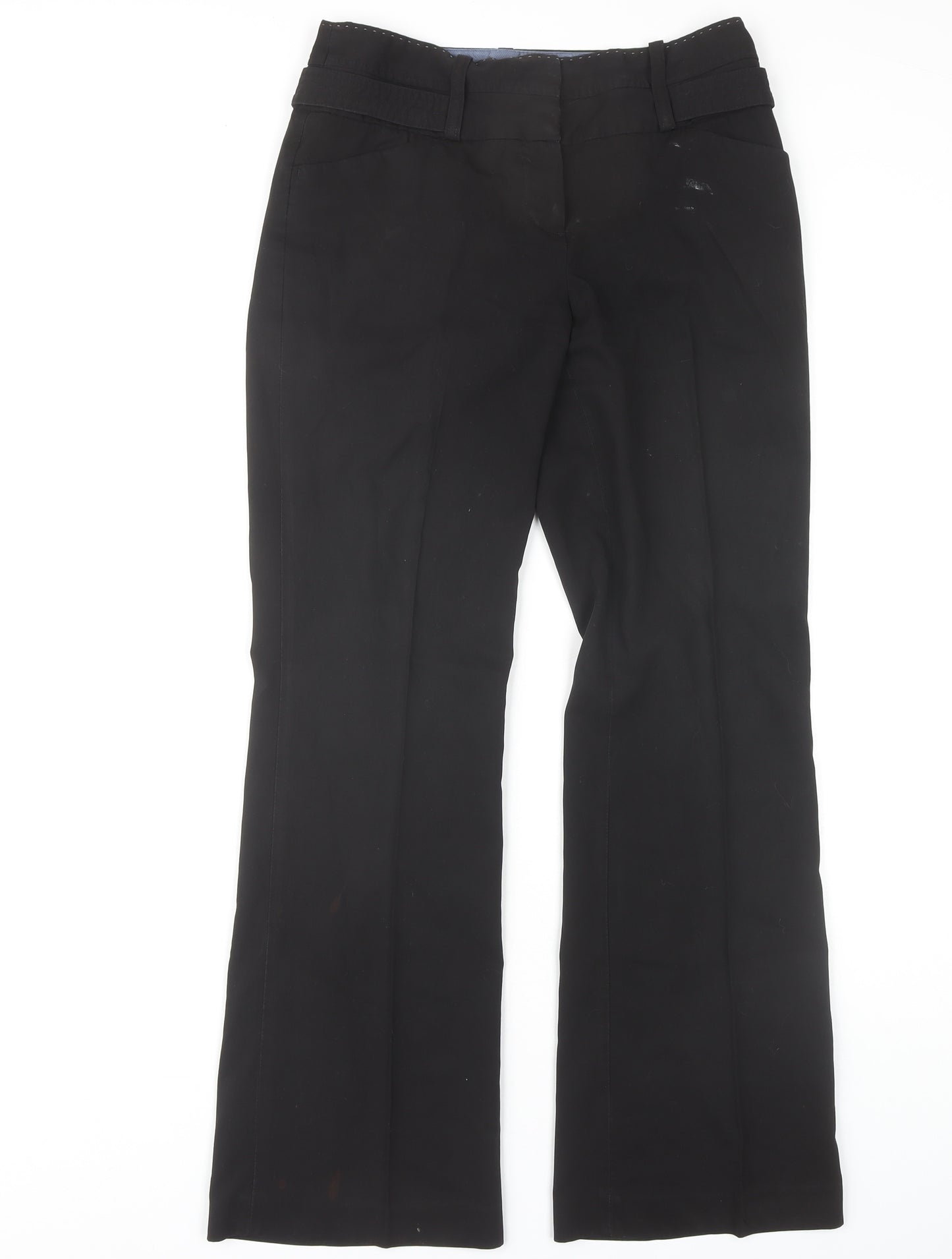Next Women's Black Dress Pants Size 8 Regular