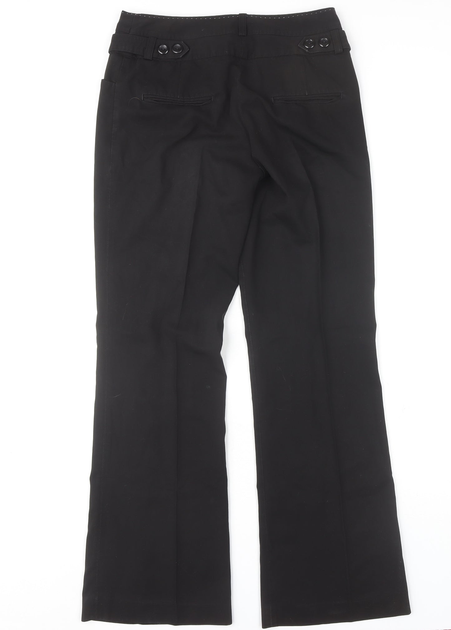 Next Women's Black Dress Pants Size 8 Regular