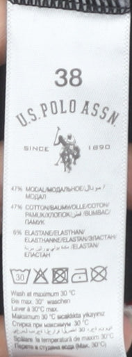 U.S. Polo Assn. Women's Black Tank, Size 10