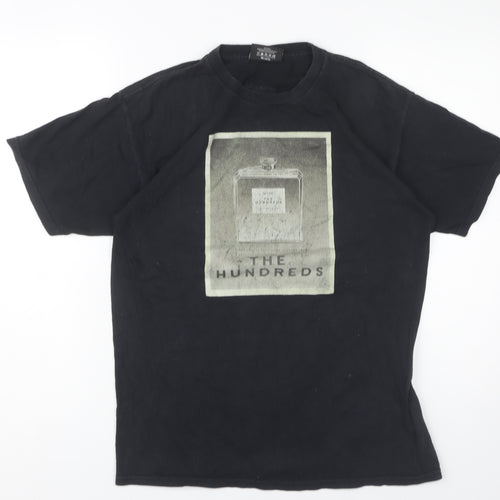 The Hundreds Men's Black Graphic Print T-Shirt Medium