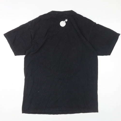 The Hundreds Men's Black Graphic Print T-Shirt Medium
