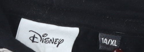 Disney Women's Black Graphic Pullover Hoodie XL