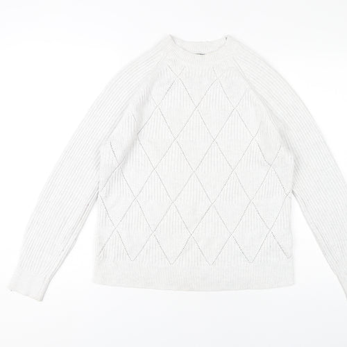 Marks and Spencer Women's Ivory Pullover Jumper, M