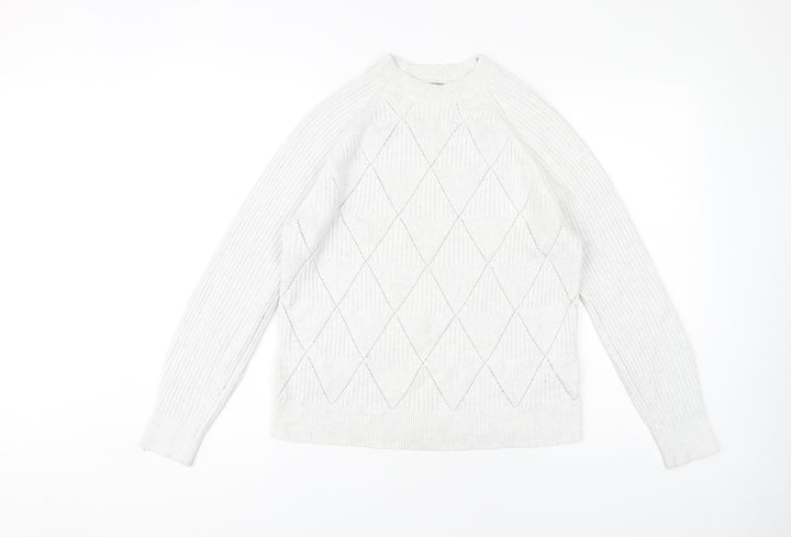 Marks and Spencer Women's Ivory Pullover Jumper, M