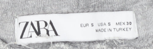 Zara Men's Grey Jogger Trousers, Size S, Casual