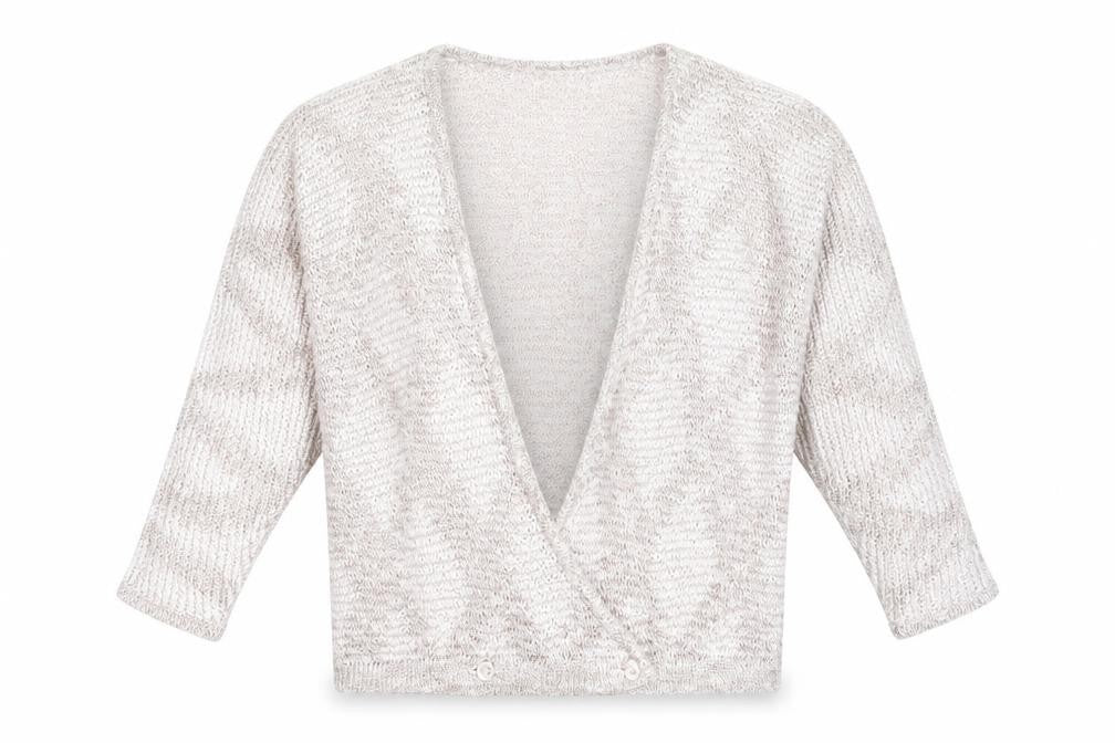 Front view of St Michael Women's Beige Jumper, size 12