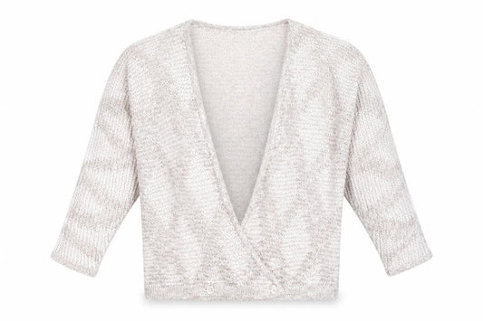 Front view of St Michael Women's Beige Jumper, size 12